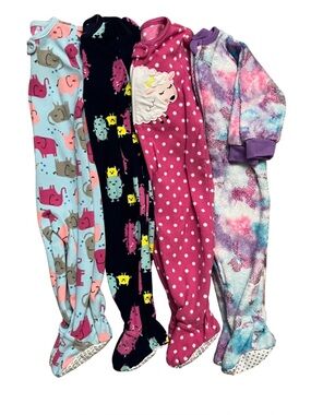 Simple Joys by Carter’s and The Children’s Place Loose-Fit Fleece Pjs, 12 months